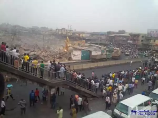 Photos of Oshodi market after it was destroyed by Lagos state govt